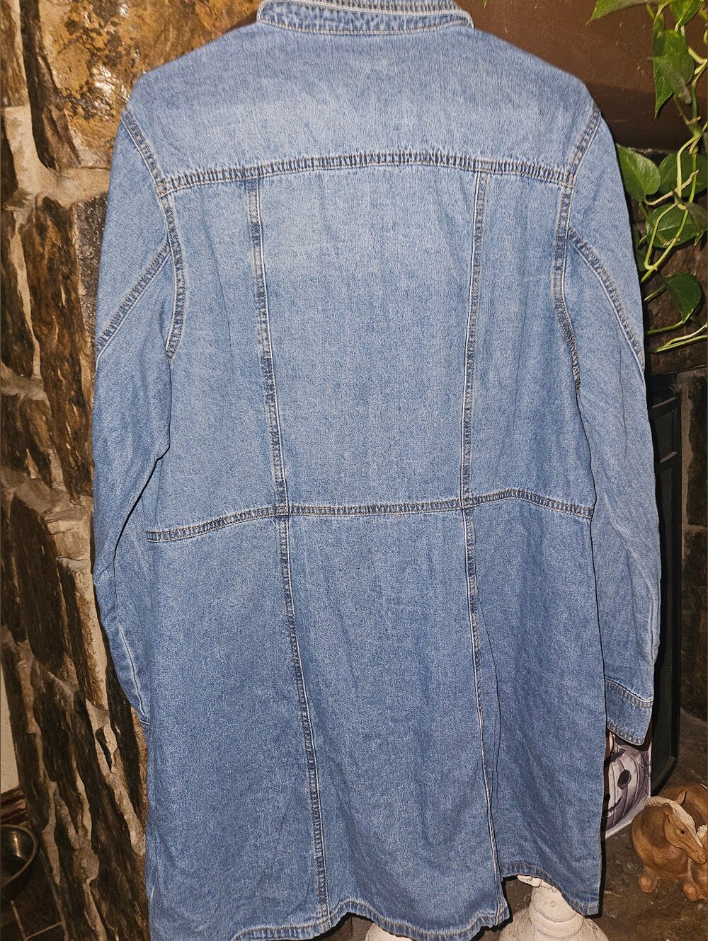 Frye Denim Dress 💙 XXL - Picture 8 of 9